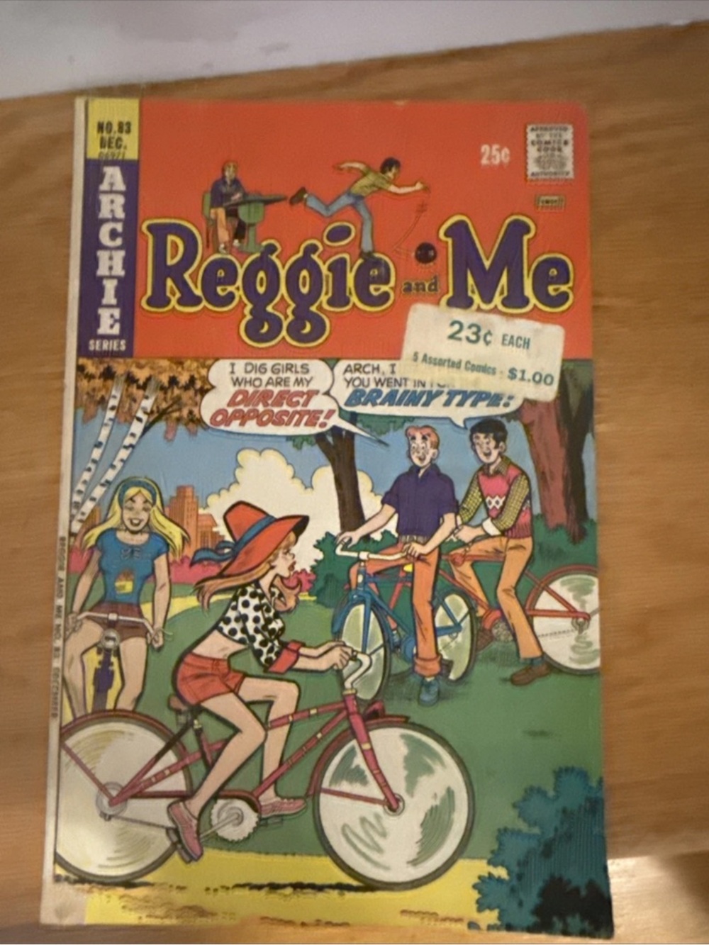 Reggie and Me Comic Book Archie Comics Reggie And Me Issue #83